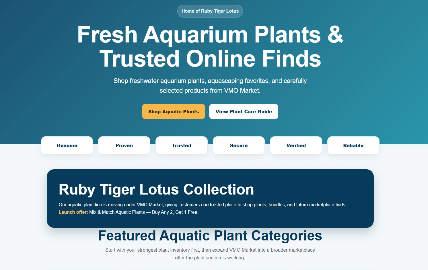 Ruby Tiger Lotus Website
